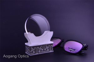 1.56 Semi Finished Transitions Photochromic Lenses Blanks Anti UV Ray Hard Coating