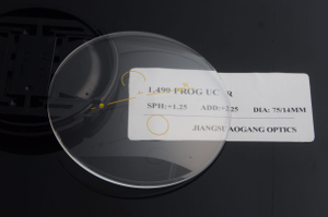SF 14 / 17mm Corridor Progressive Multifocal Lenses , 1.499 UC Resin Lens Blanks