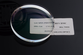 1.61 Transitions Photochromic Lenses Photo Grey / Brown Film UV Reflective Coating