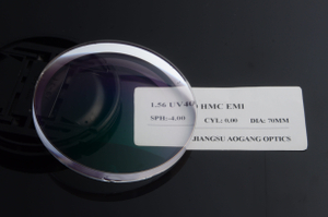 1.56 HMC UV400 Prescription Eyeglass Lenses For Reading Glasses Single Vision