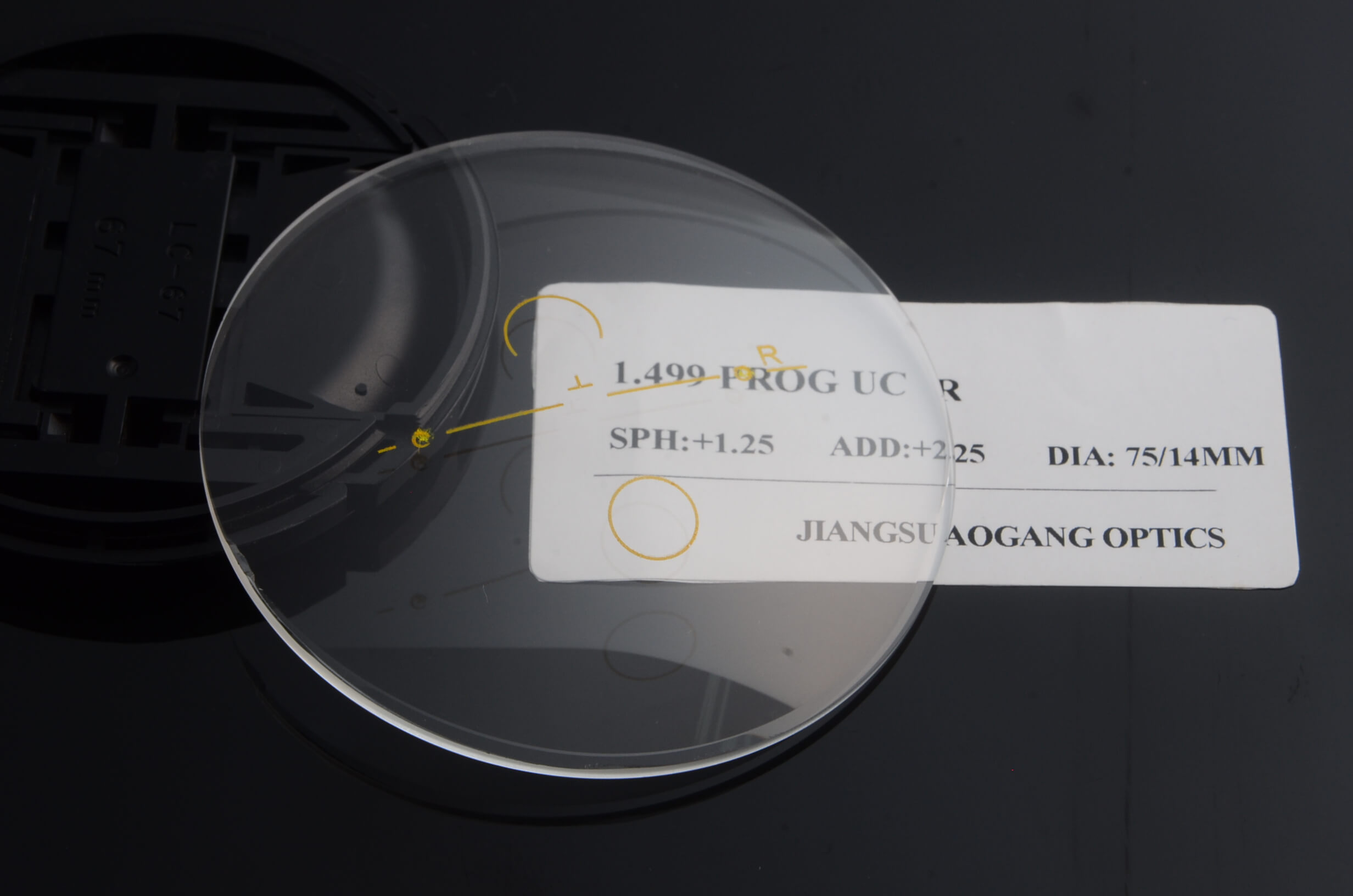 1.499 Eyewear Progressive Multifocal Lenses 75MM Diameter UC Coating
