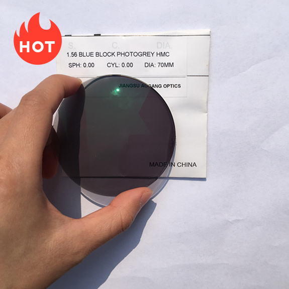 blue cut photochromic lens price